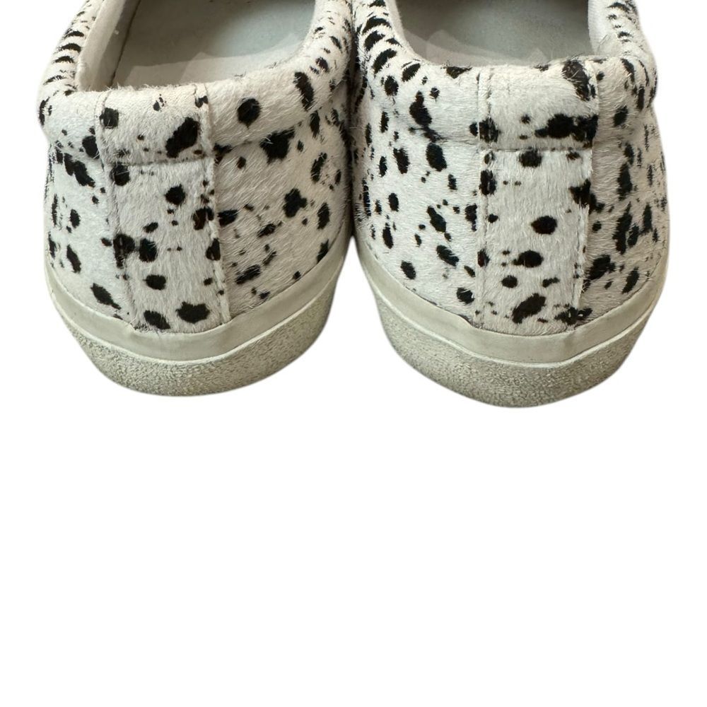 Madewell Sidewalk Women's Spatter Painted Calf Hair Slip-on Sneakers 9.5 - Picture 6 of 7